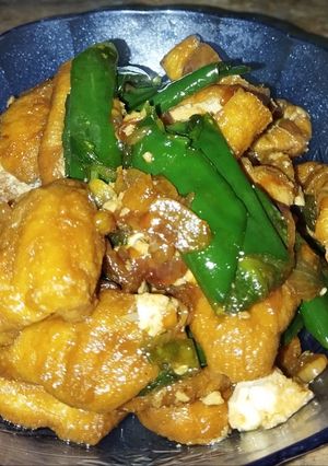 Foto resep 27. Tahu Kecap Cabe Ijo