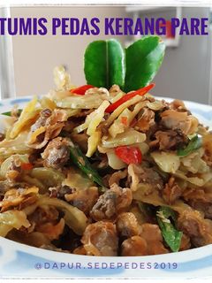 Foto resep Tumis Pedas Kerang Pare
