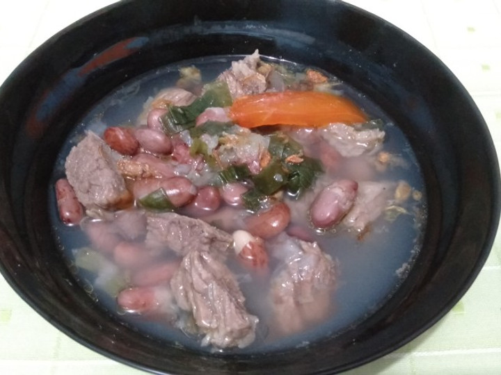 Cara Gampang Membuat Sop daging dan kacang merah Anti Gagal