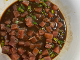 Ceviche de atún