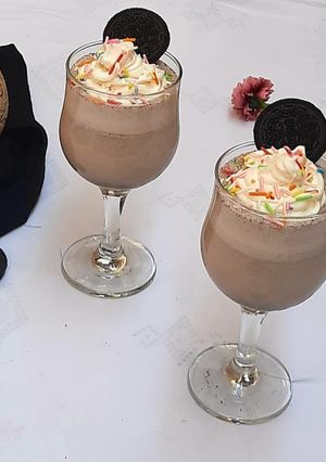 A picture of Oreo milkshake.