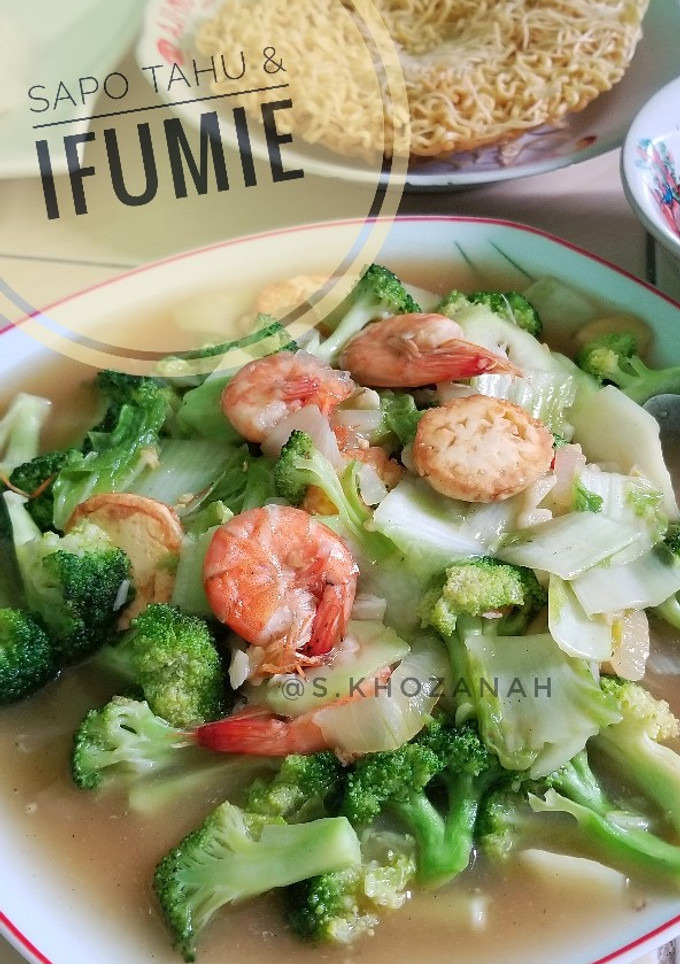 Foto resep Ifumie Siram Sapo Tahu