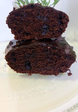 Una foto de Budín de chocolate y remolacha