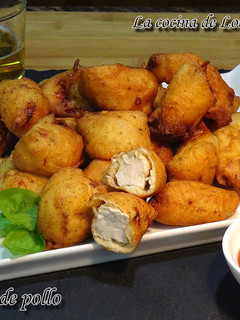 Una foto de Buñuelos de pollo, súper fáciles y riquísimos