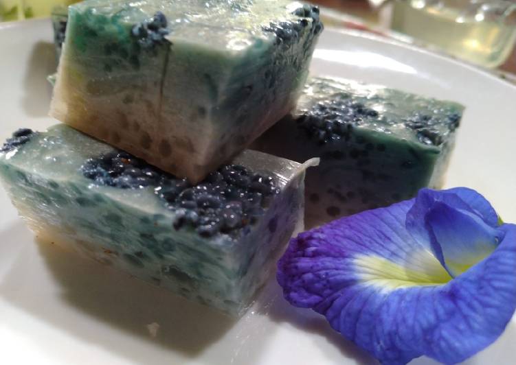 Seaweed Selasih Biru Bunga Telang