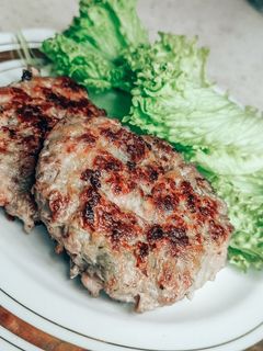 Фото Мясные котлетки с кабачком.