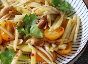 Foto resep Thai Mango Salad (Som Tam)