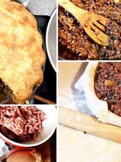 A picture of Tourtiere Canadian Wagyu Meat Pie.