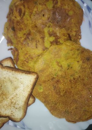 बेसन का चीला(besan ka chila recepie in hindi) रेसिपी मुख्य फोटो