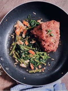Foto resep Ayam Goreng Mentega Ft. Ca Kangkung