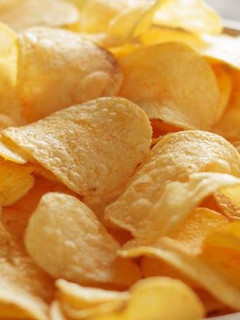 Una foto de Patatas chips caseras