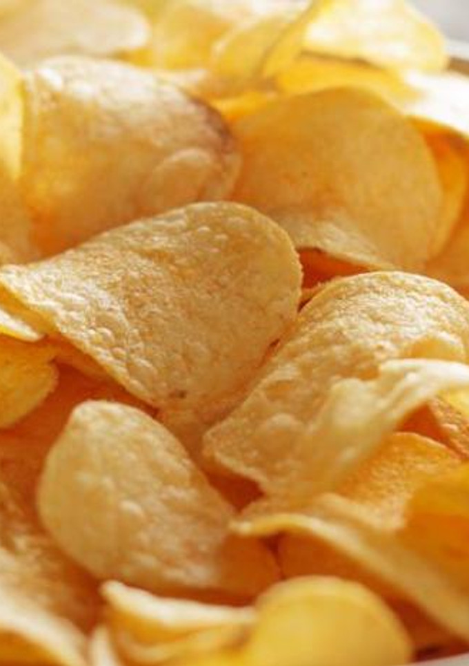 Una foto de Patatas chips caseras