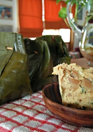 Foto resep Pepes tahu, jamur, ati, rempela