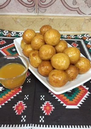 صورة لوصفة لقيمات
