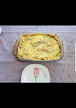 Foto de Quiche de frango com alho poró