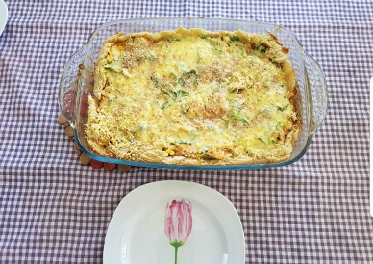 Quiche De Frango Com Alho Poró Receita Por Mila Cookpad