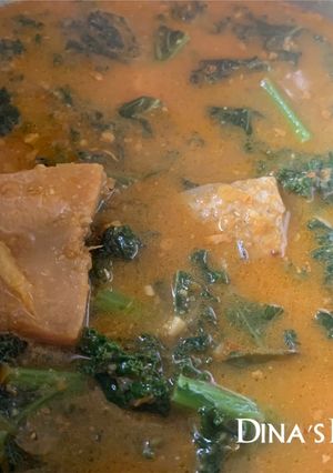 Foto resep Gulai Daun Kale & Ikan Asin