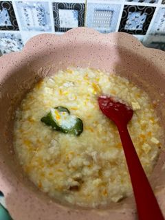 Foto resep MPASI 8bulan - bubur tuna tempe