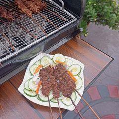 A picture of BBQ Suya.