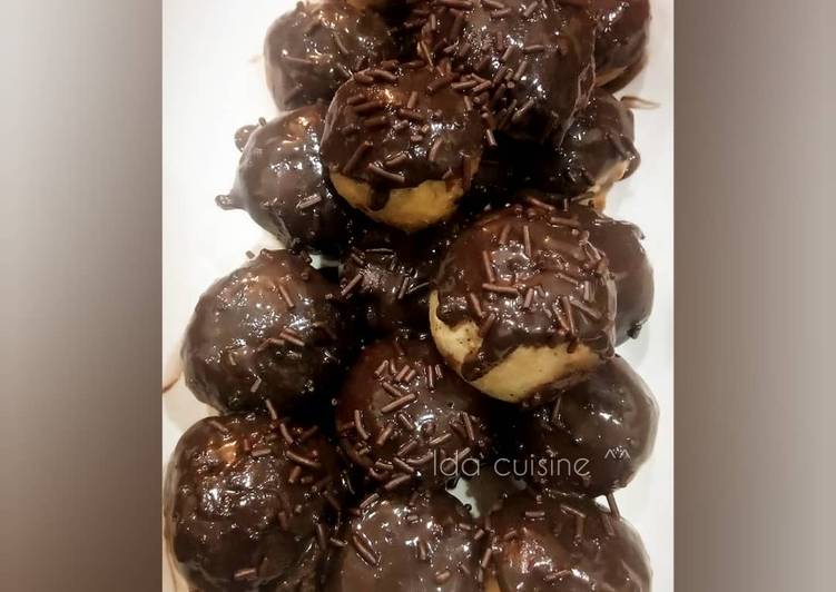 How to Make Homemade 👩‍🍳KUIH MUIH : CUCUR MANIS VIRAL SALUT COKLAT🍫