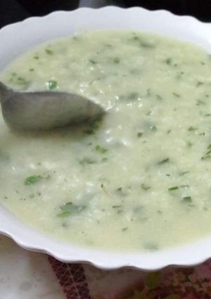 صورة لوصفة شوربه الرز