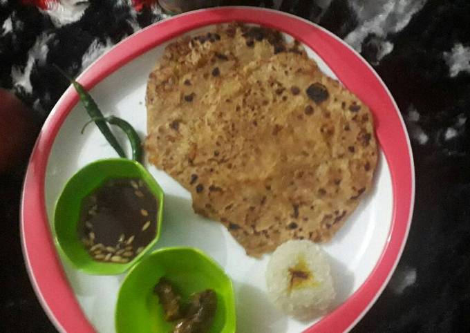 Mix Veg Paratha Recipe By Chhaya Bansal - Cookpad