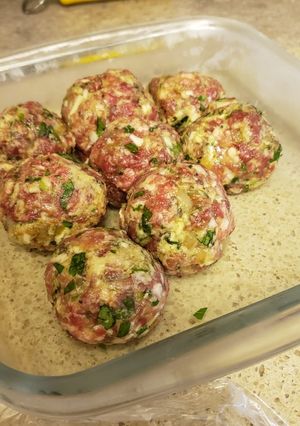 A picture of Italian Meatballs.