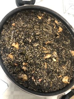 Una foto de Arroz negro