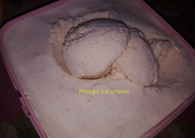 9 Resep: Mango Ice Cream Kekinian