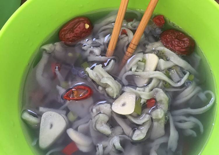 Resep Mie Telang Angco Kincam Anti Gagal