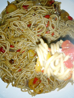 A picture of Spaghetti.