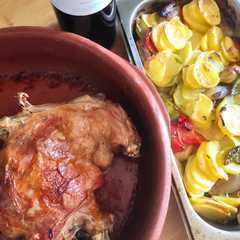 Una foto de Lechazo al horno
