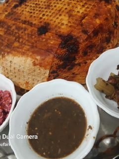 عکسی از دستور ماکارانی با سویا و ته دیگ نون لواش
