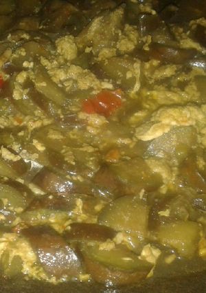 Foto resep Terong campur orak arik telur