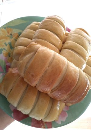 Foto resep Roti pisang coklat metode overnight