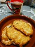 Filetes de pollo empanados