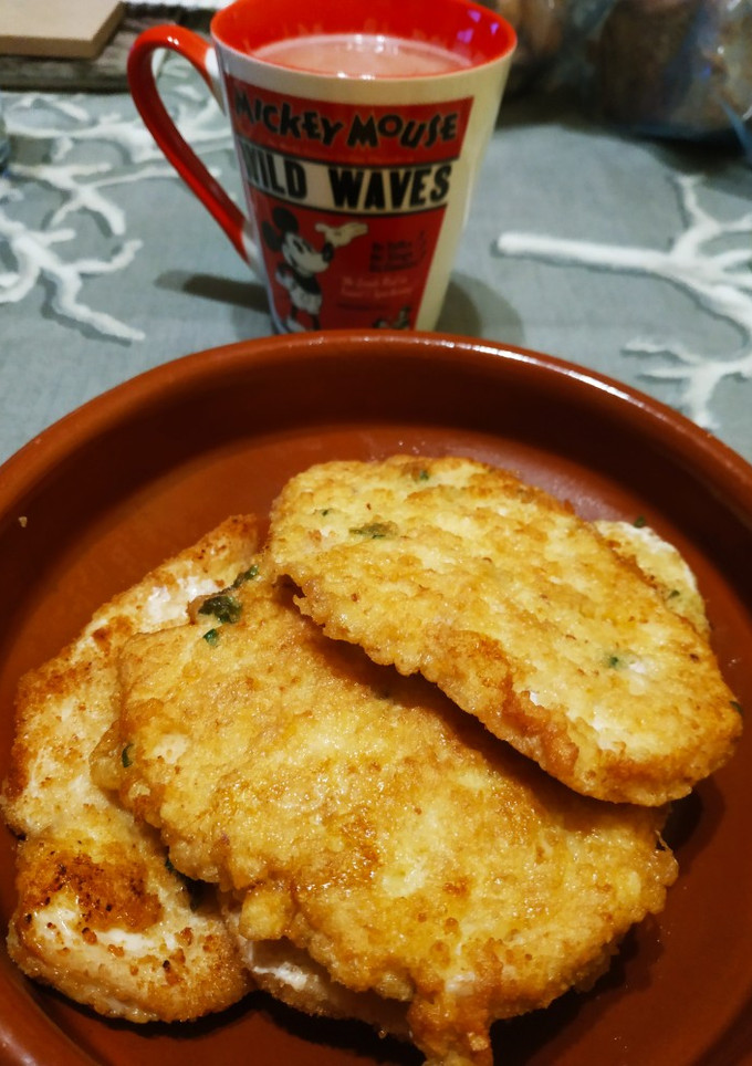 Una foto de Filetes de pollo empanados