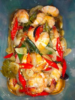 Foto resep Tumis Udang Asem Manis