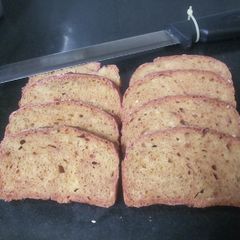 A picture of Beet bread.