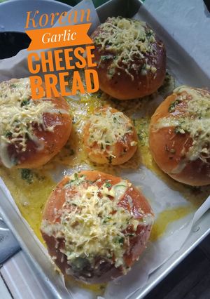 Foto resep Korean Garlic cheese bread