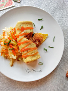 Foto resep Omurice with Yasai Itame