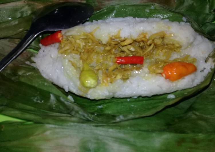 Nasi bakar teri medan
