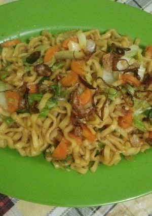 Foto resep Mie goreng sayur