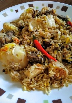 A picture of Pressure Cooker Kachchi.