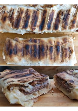 Una foto de Tarta de entraña