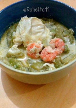 Foto resep Sayur Pare kuah santan