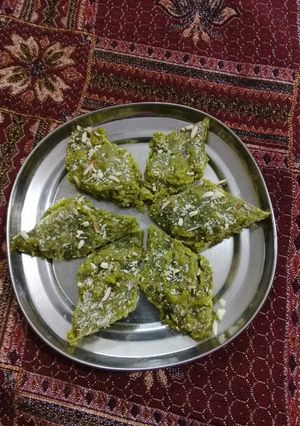 A picture of #pea (matar) Barfi.
