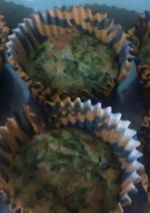 Una foto de Cupcakes espinaca