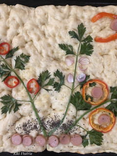 Foto resep Focaccia Garden