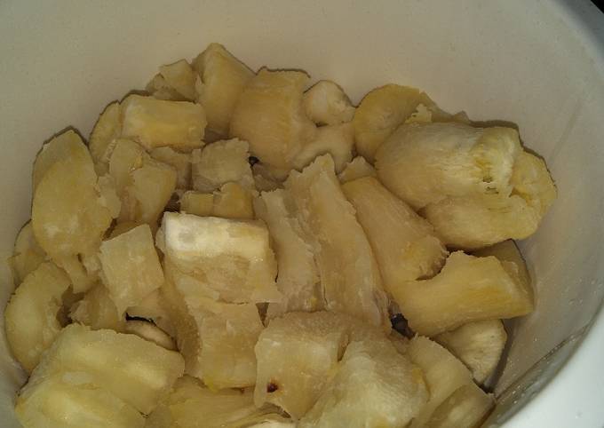 How to Prepare Thomas Keller Boiled cassava